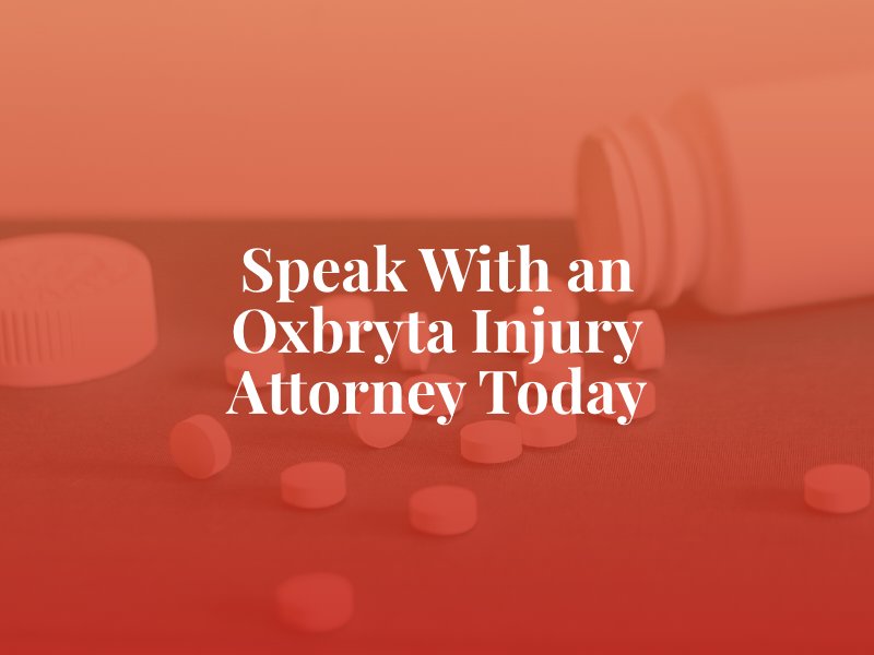 Oxbryta Injury Attorney