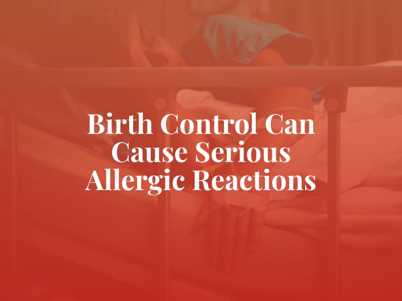 Birth Control Allergic Reactions